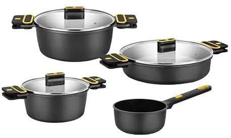 BRA Cacerolas Daily Pro Ø 24 cm Ø 20 cm Ø 28 cm Ø 16 cm