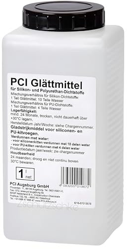 PCI Glättmittel 1 L Konzentrat Silikon- und Polyurethan-Dichtstoffe Silcofug Silcoferm Carraferm Elritan Silicon MS-Hybrid Sika