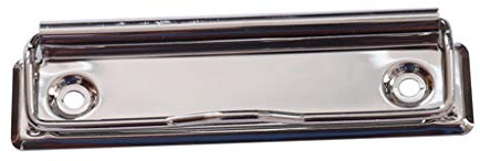 Klemmbrett-Clips aus Metall, federbelastet, Griff mit Gummifüßen, Hartfaserplatten-Klemmen, Bürobedarf, Hardware-Zubehör, 1