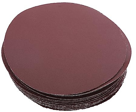 20St Sandpapier Schleifscheibe für Schleifer Schleifpapier Haken und Schleifscheibe Bohrer für Beton Betonschleifpads polierpads polishing pad Schleifscheiben Sandmaterial rot HOMSFOU