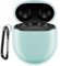 kwmobile Earphones Case Compatible with Google Pixel Buds Pro 2 - Crystal TPU Two-Part Earbuds Case - Green/Transparent