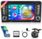 8 Core 4G+64G Wireless Carplay Android 13 Radio de Coche para Audi A3 8P A3 8P1 S3 RS3 8P RS3 Sportback 7 Pulgadas Radio con Android Auto Navi GPS WiFi Mirror Link Bluetooth FM/RDS Cámara Trasera