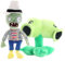 FISAPBXC Plants and Zombies Plush, Soft Stuffed Toys, Plush Toy, Cuddly Doll Kawaii Soft Plushie Dolls, Cuddly Toys for Children Home Decoration Children's Toys Boys Girls 2PCS