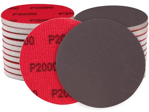 Shineboc 12 Spugne Abrasive,2000 Grane Blocchi Abrasivi Lavabili e Riutilizzabili per Lucidare Stucco, Metallo, Automobile