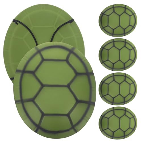Vaguelly 6pièces De Tortue Pour Déguisement Halloween Accessoires De Cosplay Et Props Photo