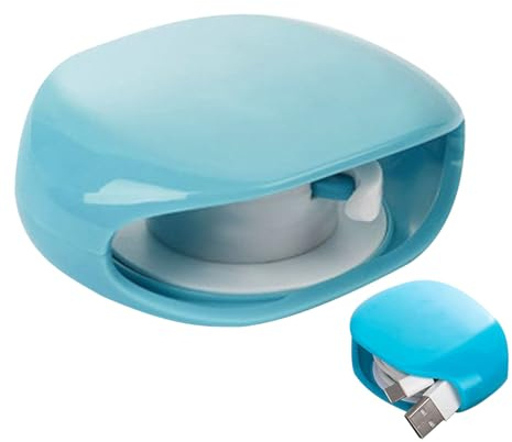 Automatischer Kabelaufroller – Retraktiver Organizer Für USB-Ladegeräte, Ohrhörer, Kopfhörer, Tablets | Tragbare Horizontale Kabelbox | Drahtaufwickler Für Zuhause & Reisen