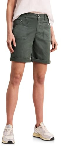 Street One Straight Leg Bermuda Cilantro Green 38