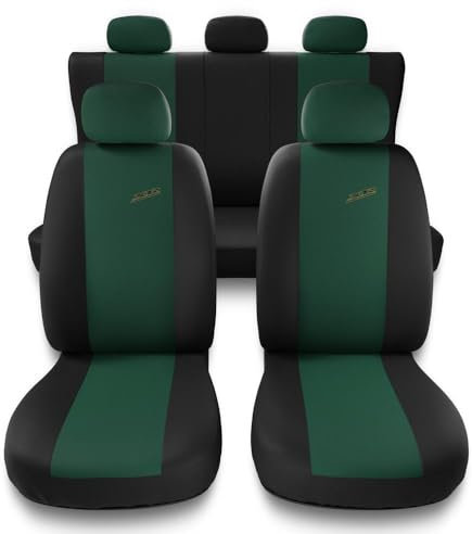 Mossa - Universal Sitzbezüge Auto kompatibel mit Suzuki Jimny (1998-2017) - Autositzbezüge Schonbezüge für Autositze - X.R-GR