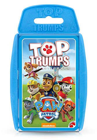 Top Trumps Cards Patrulla Canina - Cartas Españolas, Juegos De Cartas Adultos, Juegos De Cartas Para Niños, Cartas De Trivia, Desde 6 Años, Para 2+ Jugadores
