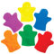 Baker Ross E9903 - DIY-Fingerpuppen, 6 Stück - Filzbasteln für Kinder, zum Bemalen, Personalisieren, Sortiert, Mittel