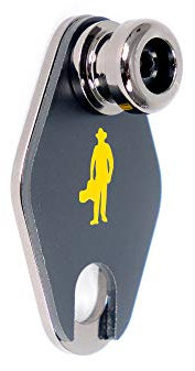 MusicNomad MN272 Acousti-Lok Strap Lock Adapter for Taylor Guitars with a 9 Volt Expression System Battery Box (2007+)