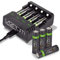 Venom Rechargeable Batteries Plus Charging Dock - Includes 4 x AA 2100mAh plus 4 x AAA 800mAh Rechargeable Batteries