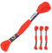 3 Docken Stickgarn je ca. 8m Sticktwist 100% Baumwolle Stickerei verschiedene Farbwahl, Farbe :2392 tieforange