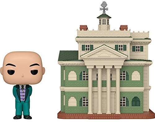 Haunted Mansion Attraction and Butler: Funk o Pop! Town Vinyl Figure Bundle with 1 Classic Trading Card (019 - 49934)