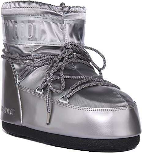 Moon Boot X, Stivali Donna, argento, 36/38 EU