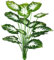 AIVORIUY Kunstpflanzen Zimmerpflanze Monstera Palme Baum Blatt Kunst Seidenblumen Real Touch Tropisch Pflanze Grün Künstliche Pflanzen Groß Dekopflanze Grünpflanze Büropflanze Deko Plastik Pflanze