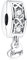 Annmors Charm Family Always Pavé Clip Charm Anhänger 925 Sterling Silber Pendant Bead with Cubic Zirconioa für Chamilia und europäische Armbänder und Halskette