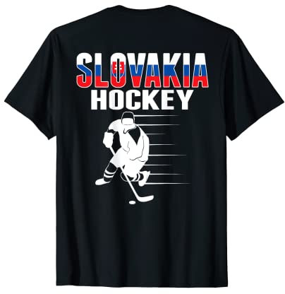 Slowakei Eishockey-Liebhaber-Trikot – Fans der Slowakischen Hockeymannschaft T-Shirt