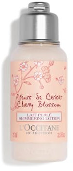 L'OCCITANE - Lait Corps Perlé Fleurs de Cerisier - 75 ml - Fabriqué en France