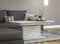 designimpex DC-1 Couchtisch ausziehbar höhenverstellbar 126/168cm in Beton modern vielseitig Wohnzimmertisch Esstisch Beistelltisch Sofatisch platzsparend hochwertig Wohnzimmer Coffee Table