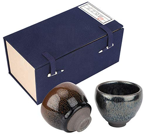 Ceramic Tea Cup Glaze Porcelain Teaware Set Japanese Style Ceramic Tea Mugs Without Handles for Home Wonderful Gift