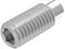 SECCARO Gewindestift mit Innensechskant und Zapfen M8 x 20 mm, Edelstahl V2A VA A2, DIN 915 / ISO 4028, 20 Stück