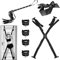 BDSMJOY Bondageset Fessel Set,BDSM Set mit Handschellen sex bett,Augenbinde Sex Bett,Peitsche Sex hart,Bondageset extrem Sex,Bondage Set für Tür,Fesseln für Frau,SM Sexspielzeug extreme Paare