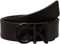Calvin Klein Herren Gürtel Metal Bombe Mono zum Wenden, Schwarz (Ck Black Smooth/Classic Mono), 110 cm