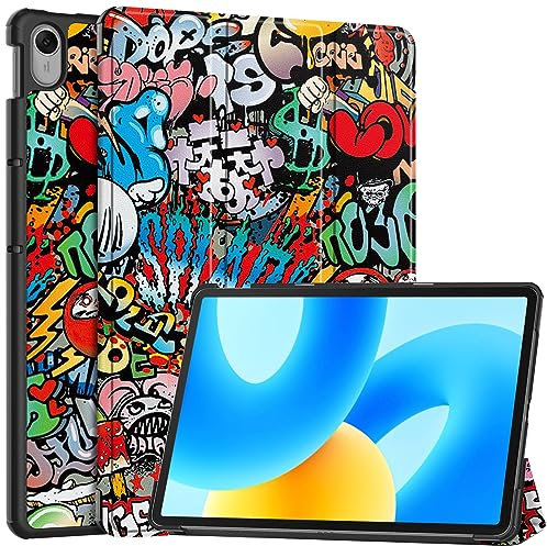 AYXYYDS Funda para Huawei Matepad 11.5 Inch (2023), Cubierta Inteligente Ligera Protectora, Case Smart Auto Sueño/Estela (Graffiti)
