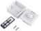 Otufan Smart Dimmer Light Switch, LED Light Switches White, With IR Remote Controller 200w Adjustable Brightness Remote Control Dimmable Light Switch for Incandescent Halogen (220v)