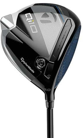 TaylorMade Golf Qi10 Driver 9 Degree TR Blue Stiff Right Handed