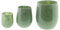 Dutz Barrel Vase Pistache H13 D10 cm, 1530175
