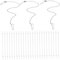 DOITOOL 24pcs Metal Hanging Chains with Hooks for Garden Plant Hangers Indoor Outdoor Decoration for Bird Feeders Lanterns Billboards and More