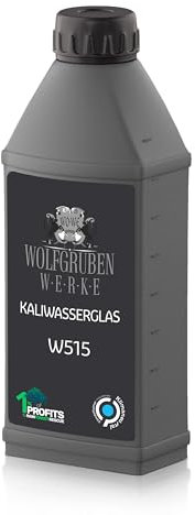 WO-WE Kaliwasserglas Haftgrund Bindemittel Versiegelung Wasserglas Mauerabdichtung 1L