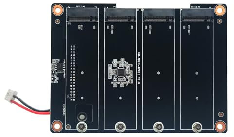 GLOVARY 4 x M.2 NVMe Adapter Board for N100 N305 4 LAN