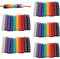 500 Pcs Cable Markers 0 to 9 Numbers Different 10 Colors Insulation Cable Identification Tags Durable Wire Labels