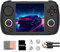 RG CubeXX Handheld Spielkonsole,3,95-Zoll-IPS-Bildschirm Linux-System 3800-mAh-Akku Retro Videospielkonsole,integrierte 128-G-Karte und 8272 Spiele,unterstützt 5G WiFi Bluetooth (Schwarz, 128G)