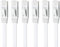 Yauhody Cable Ethernet 0.5m 6pack, Cat 6 Cable de Red Plano, Cable RJ45 50cm Cable Internet Alta Velocidad 1000 Mbit/s Cable Lan para PS5, TV, PC, Switch, Router, Módem, más rápido que Cat 5 (Negro)