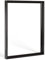 Bildershop-24 Schattenfugenrahmen Lamia 100x140cm Schwarz (Hochglanz) Selbstmontage Bausatz DIY