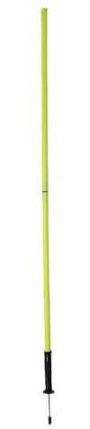 Naroote Postes de Bandera de Esquina de Fútbol con Base de Resorte, Diseño Duradero y Resistente para Entrenamiento de Fútbol, ​​Juego de 4 Piezas (Verde Fluorescente)