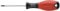 Connex COX352000 Schraubendreher PH 0 60mm, silber/schwarz/rot