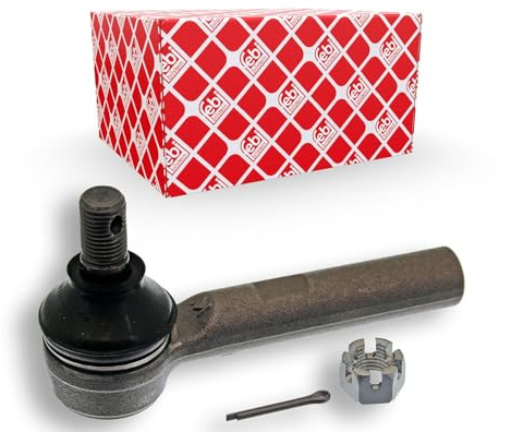 febi bilstein 43292 Spurstangenendstück mit Kronenmutter und Splint, 1 Stück