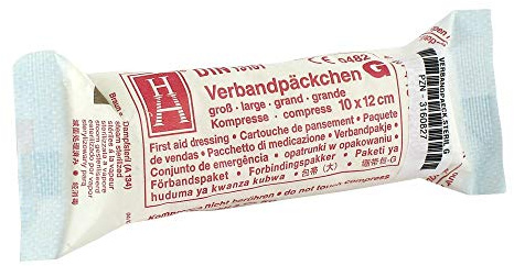 VERBANDPÄCKCHEN 10x12 cm G steril 1 St