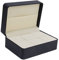 Générique Coffret Boîte de Rangement pour Boutons de Manchettes Pinces à Cravate - Noir