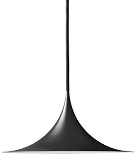 GUBI - Semi Pendelleuchte, Ø 30 cm, schwarz
