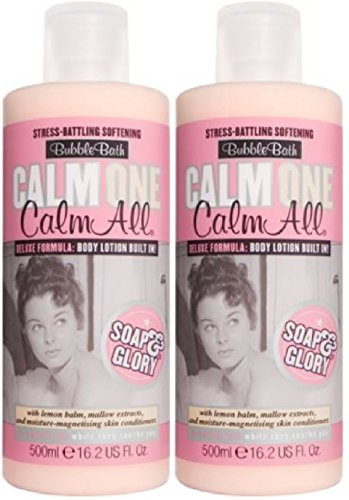 Soap & Glory Calm One Calm All Bubble Bath, 500 ml, 2 Stück
