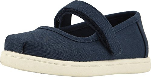TOMS Mary Jane, Scarpa Mary Jane Bambine e ragazze, Navy, 19.5 EU