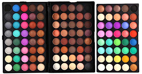 FILFEEL Palette di ombretti 120 colori Professionale Shimmer Matte Eye Makeup Powder Set di cosmetici impermeabili Set di strumenti