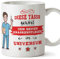 Mugffins Krankenpfleger Tasse/Becher/Mug Geschenk Schöne and lustige kaffetasse - Diese Tasse gehört dem besten Krankenpfleger im Universum - Keramik 350 ml