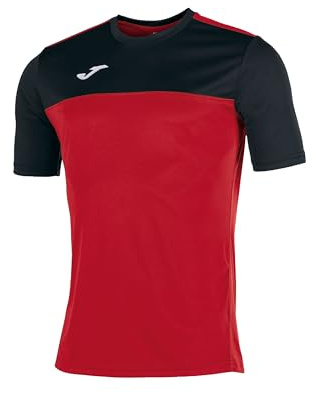 Joma Camiseta Deportiva Manga Corta Hombre , 6XS - 3XL - Transpirable y Secado Rápido, Ideal para Running o Gym - Winner